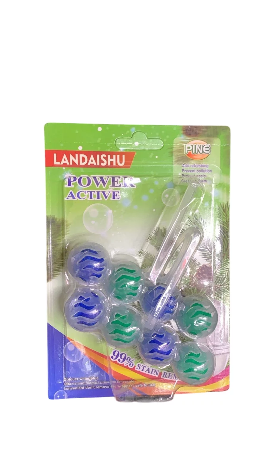 Гигиенический блок для унитаза Landaishu, аромат хвои